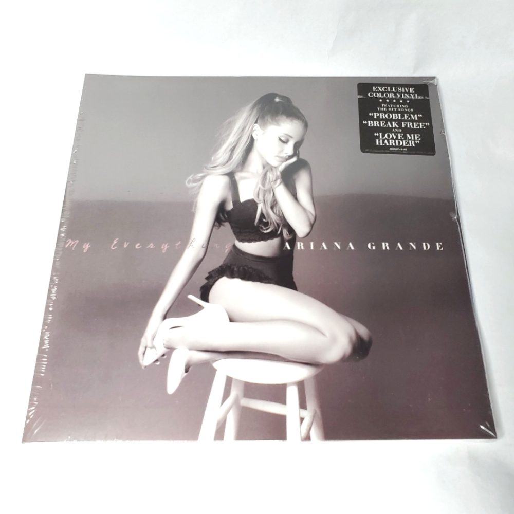 Ariana Grande - My Everything Lavender Clear Purple Split Vinyl NEW IN STOCK